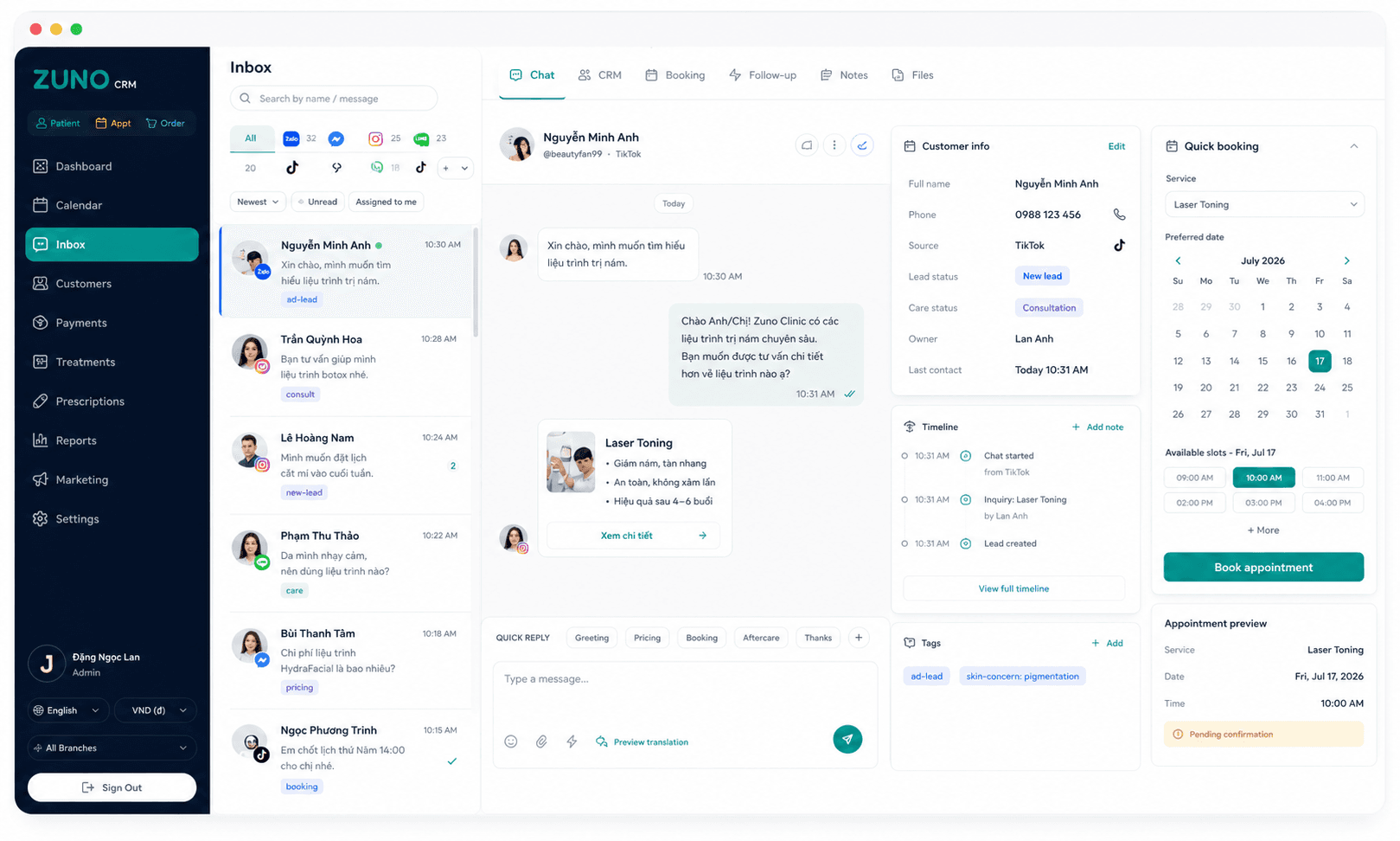 One-Screen Workflow