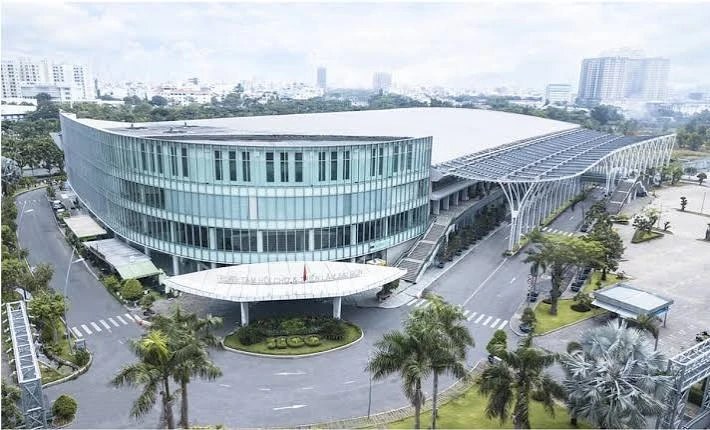 K-Beauty Expo Vietnam 2026이 열리는 사이공 전시컨벤션센터(SECC)